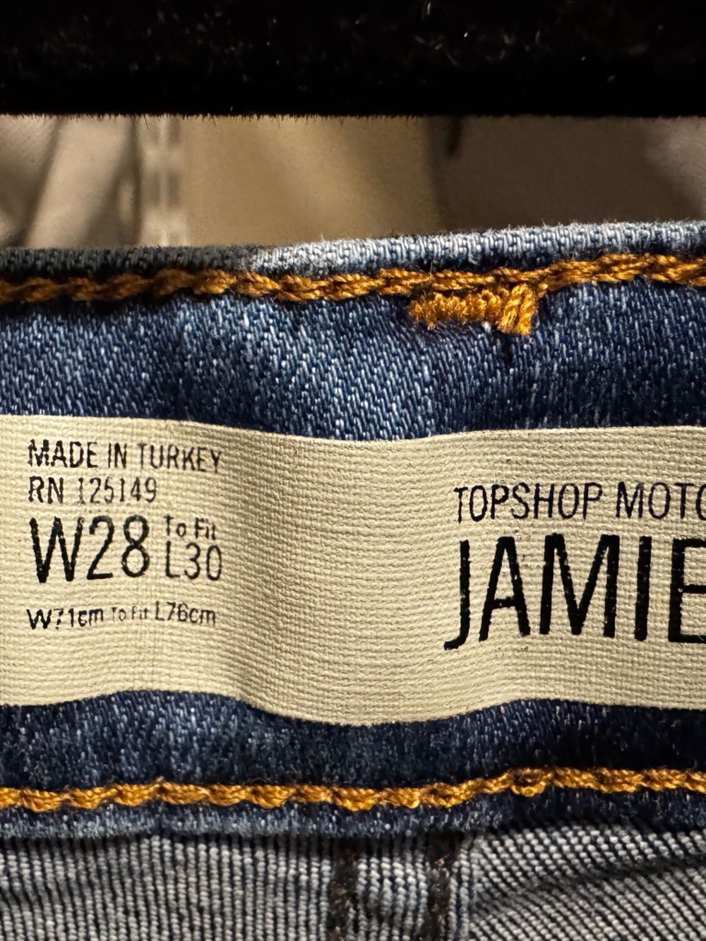 Nordstrom TopShop Moto Jamie Jean (High Rise)